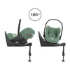 Cybex Cloud T i-Size Leaf Green Plus Fotelik z bazą T zestaw 0-13 kg
