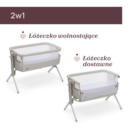 Chicco Next2Me Armonia MotherPearl łóżeczko dostawne 2w1