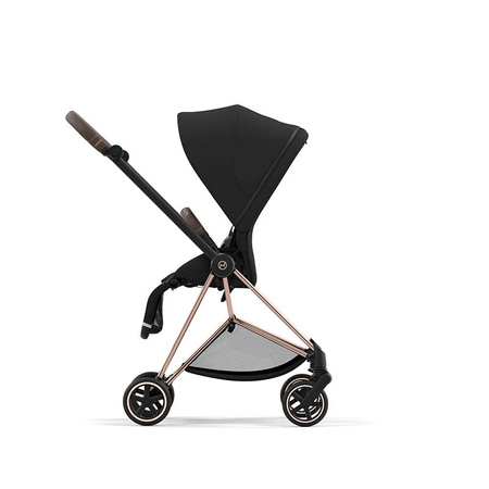 Cybex Mios Sepia Black zestaw 3w1 z fotelikiem Cloud T Plus