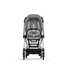 Cybex Mios Chrome Black Mirage Grey wózek spacerowy