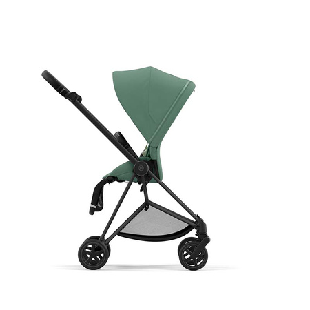 Cybex Mios Matt Black Leaf Green wózek spacerowy