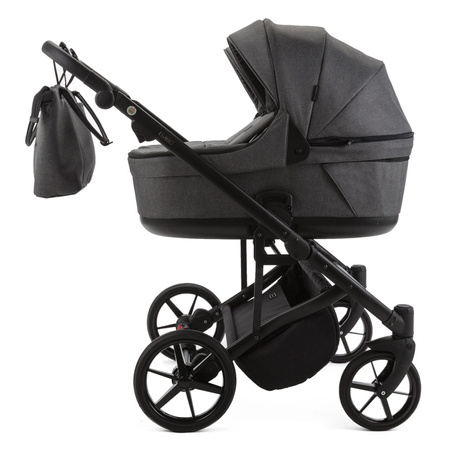 Adamex Leo Standard Graphite wózek bliźniczy 2w1