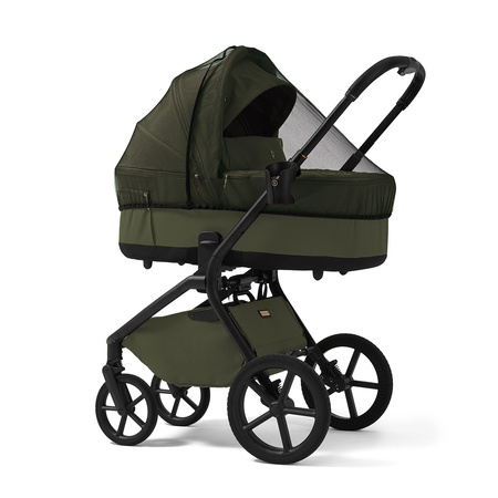 Future Design Inspiro Silk Olive wózek 2w1 głęboko-spacerowy