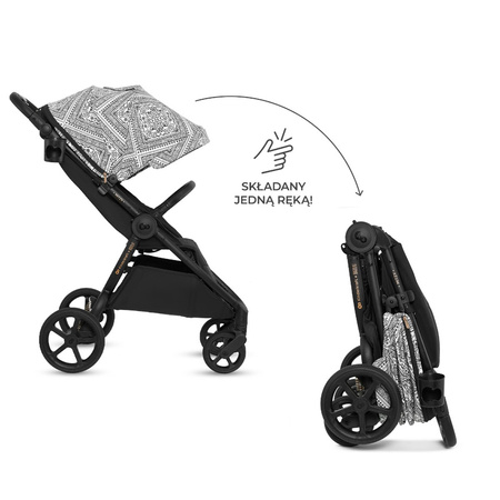 Kinderkraft Mitzy Bizuu Lunar Black wózek spacerowy