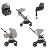 Anex iQ Premium Silve zestaw 5w1 z fotelikiem Maxi Cosi Pebble 360 Pro2 i bazą FamilyFix 360 Pro