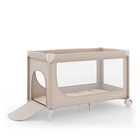 Kinderkraft LEODY UP łóżeczko turystyczne 2w1 Beige