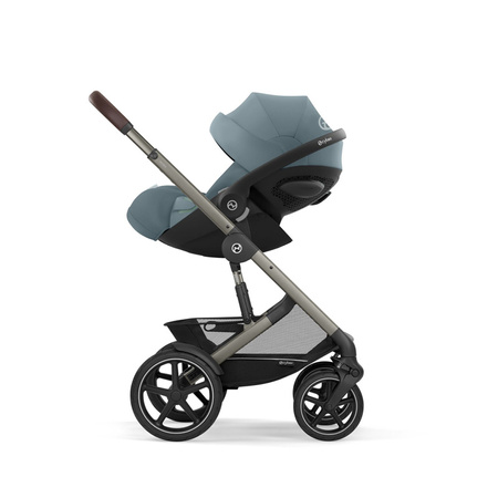 Cybex Talos S Lux Stormy Blue wózek 3w1 głęboko-spacerowy z fotelikam Cloud G Plus