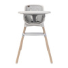 Chicco Zest Plus Wooden Grey Krzesełko do karmienia