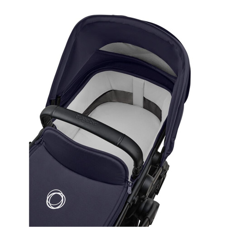 Bugaboo Cub Komplet Black/Deep Indigo wózek 2w1 głęboko-spacerowy