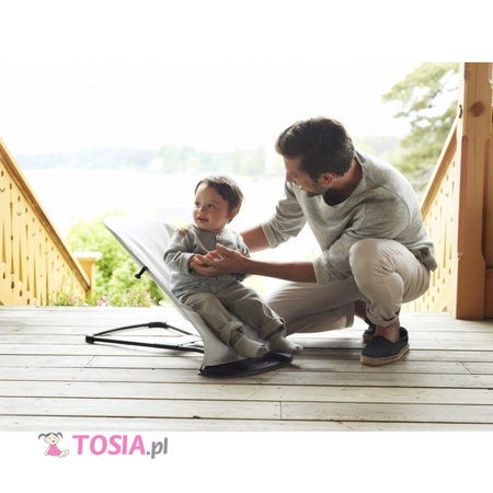 BabyBjorn leżaczek Balance Soft Cotton / Jersey Szary / Szary