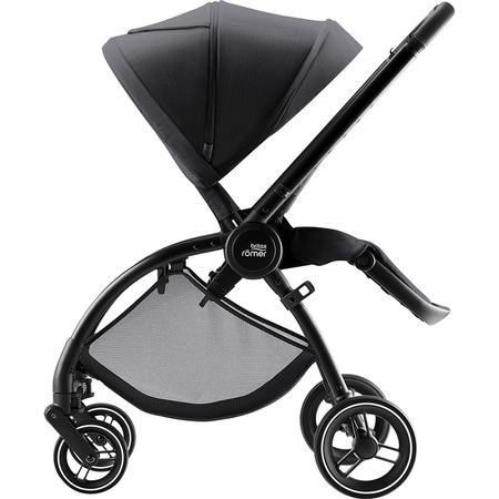 Britax Romer Rio Style Carbon Black zestaw 3w1 z fotelikiem Baby-Safe Pro