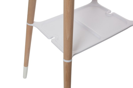 bébé-jou Stojak bukowy do wanienki Sense White 4217001