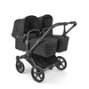 Bugaboo Donkey 6 Twin Black/Heritage Black wózek 2w1 dla bliźniąt