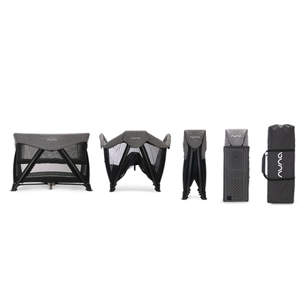 Nuna Łóżeczko Turystyczne Sena Aire Charcoal