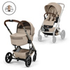 Cybex Balios S Lux 2026 ze składaną gondolą Almond Beige wózek 2w1 głęboko-spacerowy 