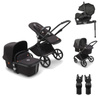 Bugaboo Fox Cub Black/Midnight Black zestaw 4w1