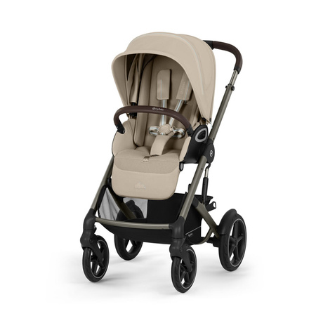 Cybex Talos S Lux Almond Beige wózek 2w1 głęboko-spacerowy