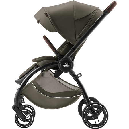 Britax Romer Rio Lux Urban Olive zestaw 4w1 z fotelikiem Baby-Safe Pro i Bazą