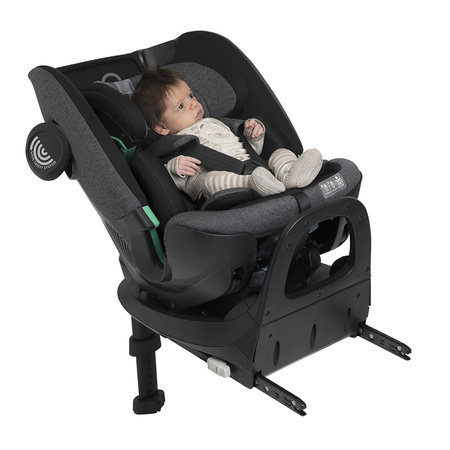 Chicco Bi-Seat Air z Bazą Full 360 i-Size Black Air fotelik samochodowy 40-150 cm