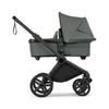 Bugaboo Cub Komplet Black/Forest Green wózek 2w1 głęboko-spacerowy