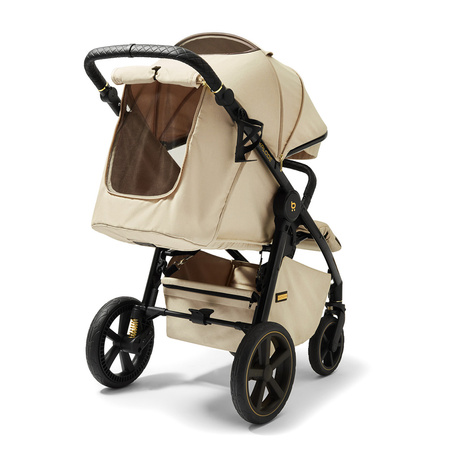 Future Design Xplode Chrome Sand Beige wózek spacerowy