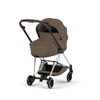 Cybex Mios 4.0 Style Chrome Brown Coconut Brown zestaw 3w1 z fotelikiem Cloud T i-Size