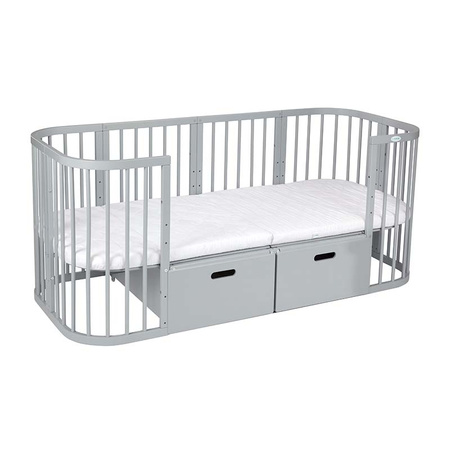 Waldin Szuflada do łóżeczka Szara