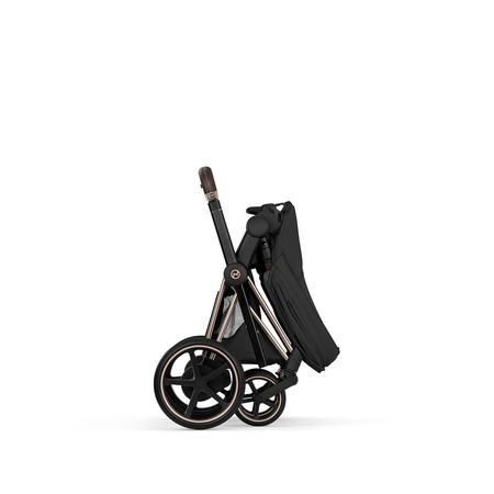Cybex e-Priam 5.0 Rosegold Sepia Black wózek 2w1 głęboko-spacerowy