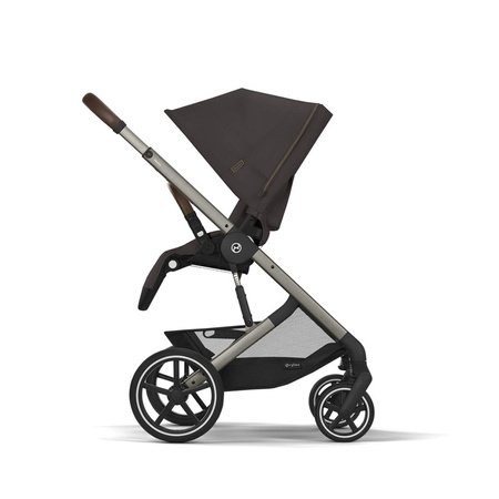 Cybex Balios S Lux 2.0 Chocolate Brown zestaw 3w1 z fotelikiem Cloud G Plus