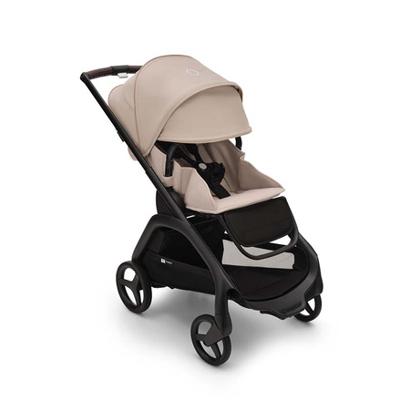 Bugaboo Dragonfly Komplet Black/Desert Taupe wózek 2w1 głęboko-spacerowy