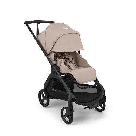 Bugaboo Dragonfly Plus Komplet Black/Desert Taupe wózek 2w1 głęboko-spacerowy