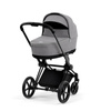 Cybex Priam 4.0 Matt Black Manhattan Grey Plus wózek głęboki