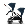 Cybex Gazelle S Ocean Blue zestaw spacerowy z dodatkowym siedziskiem