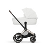 Cybex Priam 5.0 Champagne Gold Off White wózek 2w1 głęboko-spacerowy