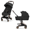 Cybex Coya 2 Style Rosegold Sepia Black wózek 2w1 głęboko-spacerowy