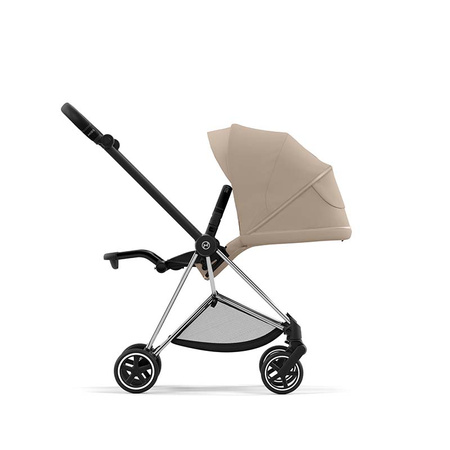 Cybex Mios Chrome Black Cozy Beige wózek spacerowy