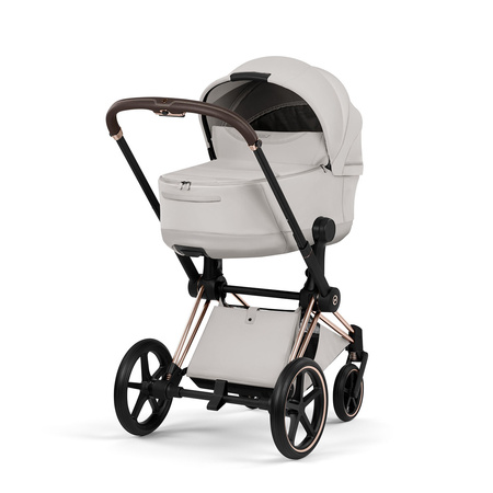 Cybex Priam 5.0 Rosegold City Grey zestaw 3w1 z fotelikiem Cloud T i-Size
