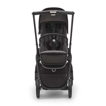 Bugaboo Dragonfly wózek spacerowy rama Graphite/Grey Melange-Midnight Black