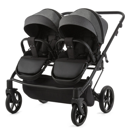 Adamex Leo Standard Graphite wózek bliźniczy 2w1
