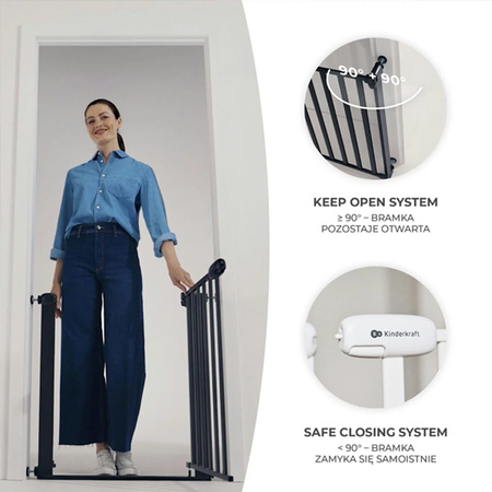 Kinderkraft Bramka zabezpieczająca Lock&Go
