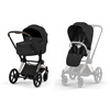Cybex Priam 5.0 Comfort Rosegold Sepia Black zestaw 3w1 z fotelikiem Cloud T i-Size