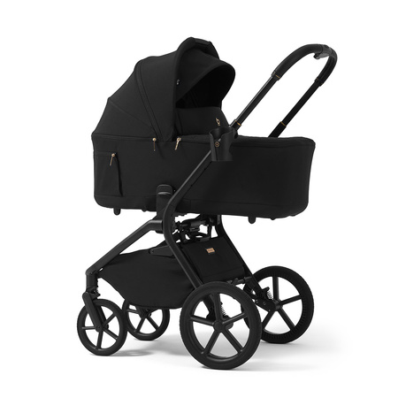 Future Design Inspiro Pure Black wózek 2w1 głęboko-spacerowy