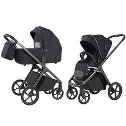 Carrello Vector CRL-6551 Shadow Black wózek 2w1 głęboko-spacerowy
