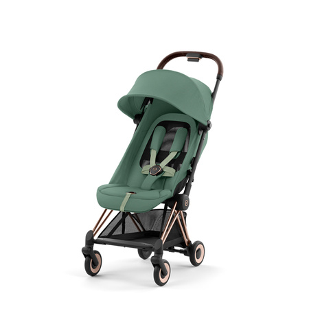 Cybex Coya Rosegold Leaf Green wózek spacerowy