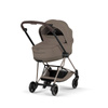 Cybex Mios 4.0 Style Champagne Gold Coconut Brown wózek 2w1 głęboko-spacerowy