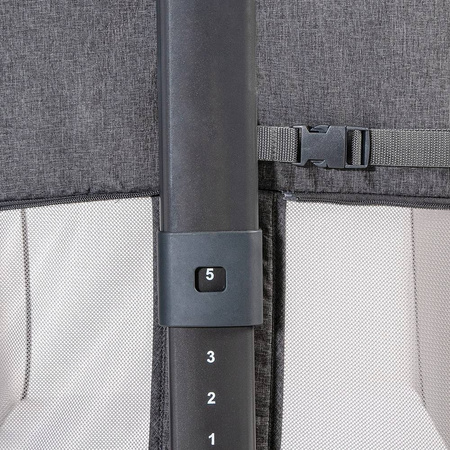 Espiro Cloud Grey Center Łóżeczko dostawne