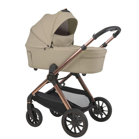 Espiro Code Tender Green zestaw 4w1 z fotelikiem Maxi Cosi Pebble 360 Pro2 i bazą FamilyFix 360 Pro