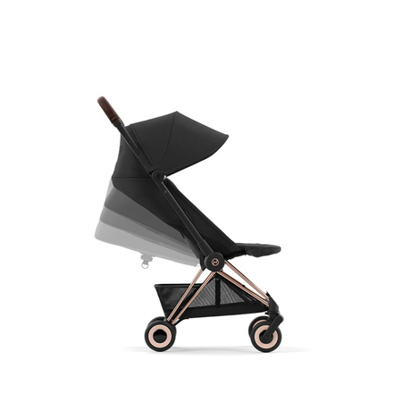 Cybex Coya Rosegold Sepia Black wózek spacerowy