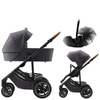 Britax Romer Smile 5Z Midnight Grey zestaw 3w1 z fotelikiem Baby-Safe Pro Style Mineral Grey