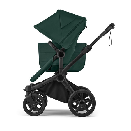Bugaboo Donkey6 Komplet Mono Black/Fern Green wózek 2w1 głęboko-spacerowy